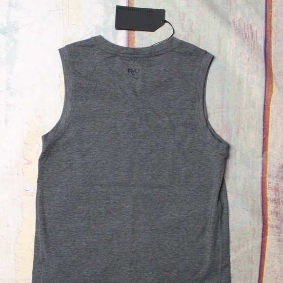 RYU Respect Your Universe Standard Issue Tank in Heather Asphalt Grey - Picture 3 of 4